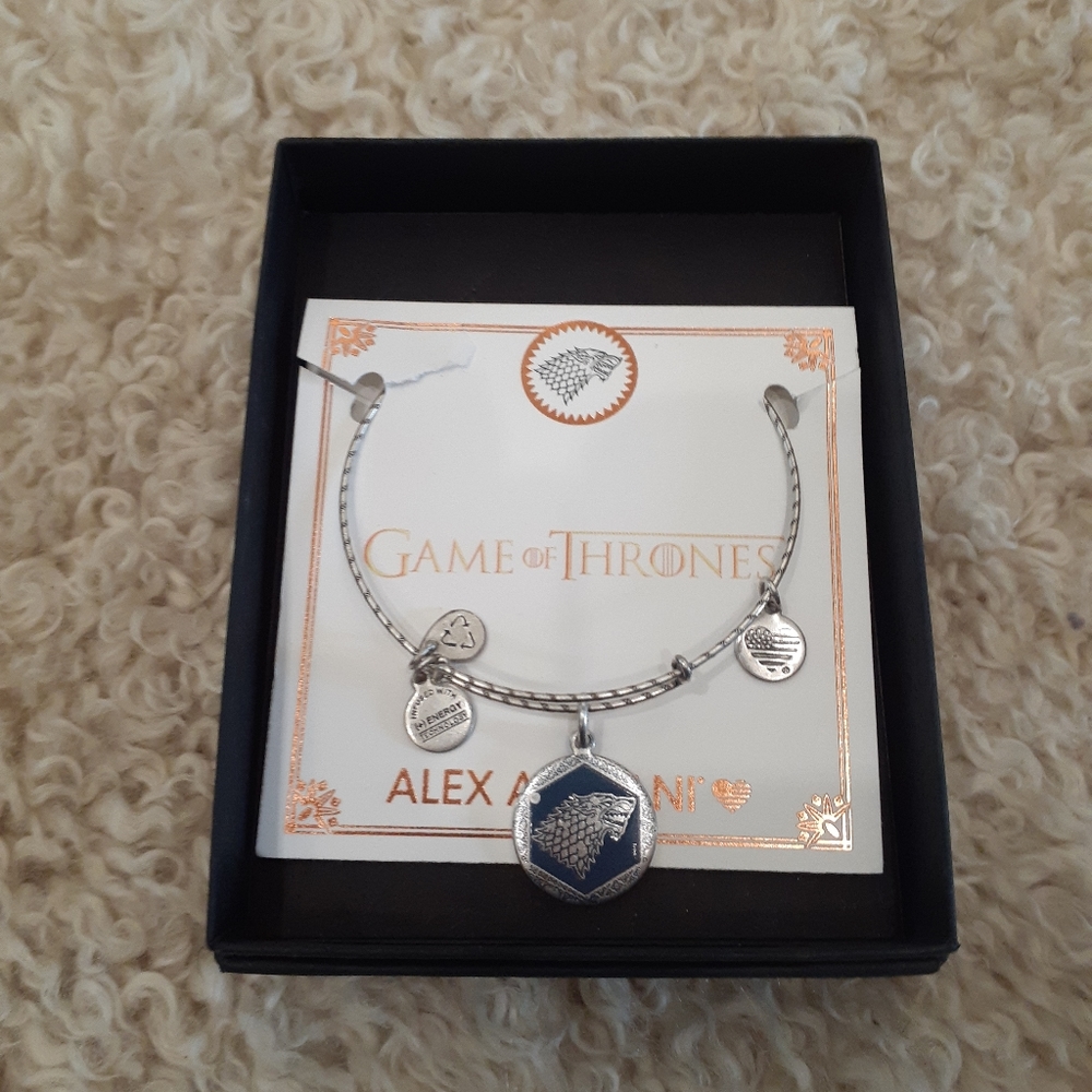 NWT Alex & Ani GoT House Stark Bracelet